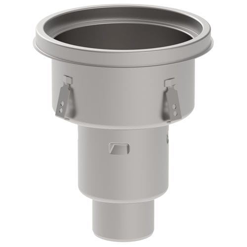 Siphon de sol en acier inox - 755.503.110 - blucher france - pour applications industrielles / rond