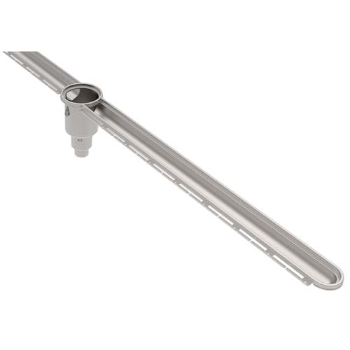 Caniveau de douche en acier inox - 676CC010-05EF - blucher france