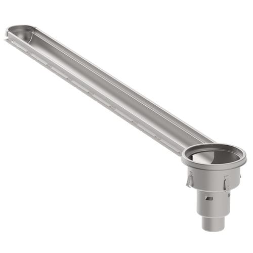 Caniveau de douche en acier inox - 676CC015-00CF - blucher france