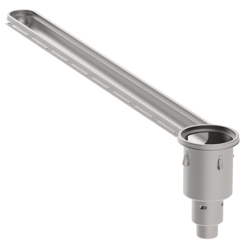 Caniveau de douche en acier inox - 676CC010-00EF S - blucher france