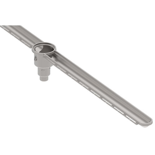 Caniveau de douche en acier inox - 676CC010-05DF S - blucher france