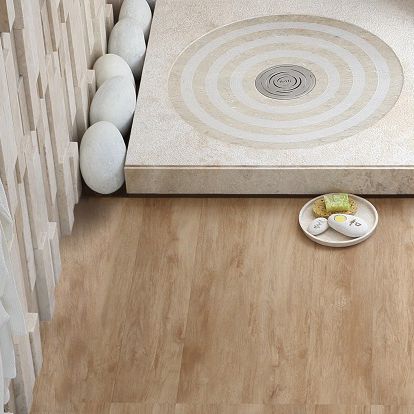 Receveur de douche carré - AMAN TIRTA - SOLO - Dharma Bati Bali ,PT - surélevé / extra plat / en pierre naturelle