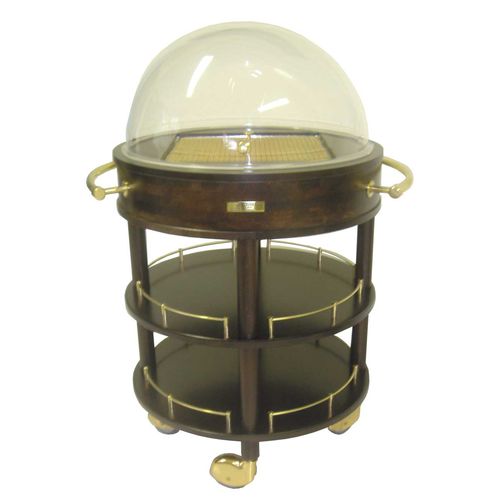 Chariot à dessert - SATURNE : 560E - SERVIZIAL - professionnel / en bois
