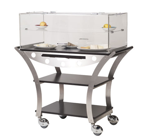 Chariot à fromages - CONTEMPORAINE : 204NW - SERVIZIAL - à dessert / pour restaurant / en inox