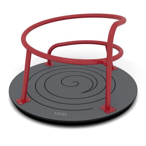 Jeu tournant enfant - SPIRAL - HAGS Aneby AB - pour aire de jeux / en acier