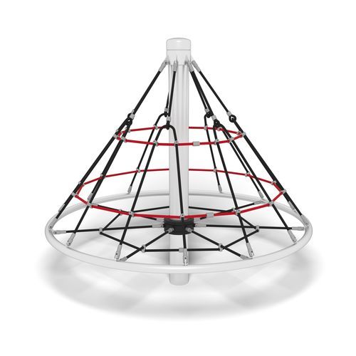 Jeu tournant enfant - CONE CLIMBER 1800 - HAGS Aneby AB - pour aire de jeux / aluminium