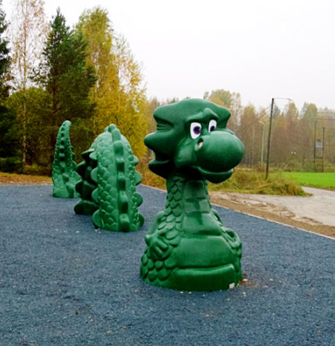 Mobilier de jeu pour parc d'attractions scientifique - DRAX - HAGS Aneby AB