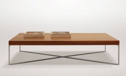 Table basse contemporaine - STUDIO - VIOSKI - en bois / en métal / rectangulaire