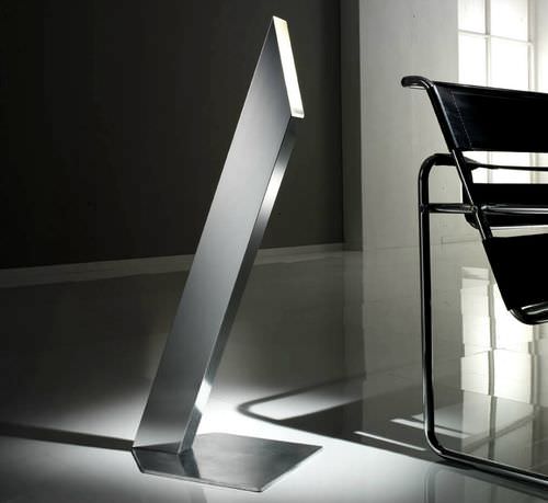 Lampe sur pied - SOFA - KAP International - en acier inoxydable / design original / d'intérieur