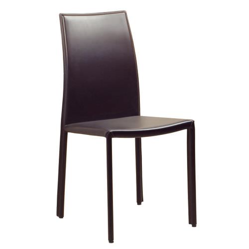 Chaise contemporaine - JESPICA  - KAP International - d'intérieur / en cuir / tapissée