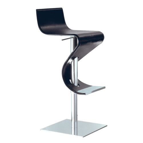 Tabouret de bar contemporain - TAMPA  - KAP International - avec piètement en métal / réglable