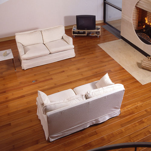 Parquet en doussié - Emois et Bois - contrecollé / massif / en bois exotique