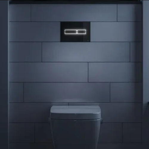 Bouton de chasse d'eau double - TECElux Mini - TECE Italia - sans contact / professionnel