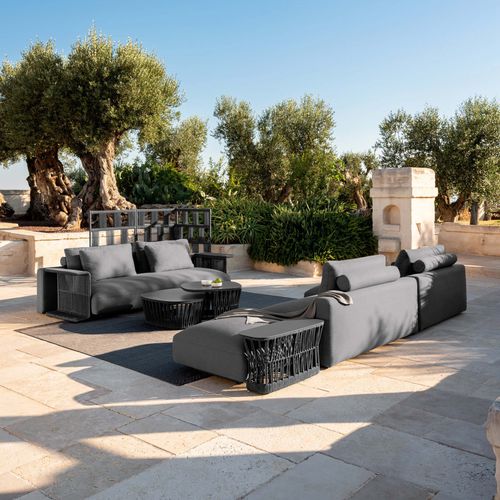 Canapé modulable - CLIFF D&Egrave;CO - TALENTI - d'angle / contemporain / de jardin