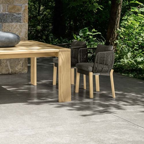 Chaise de salle à manger contemporaine - ARGO - TALENTI - d'intérieur / de jardin / en tissu