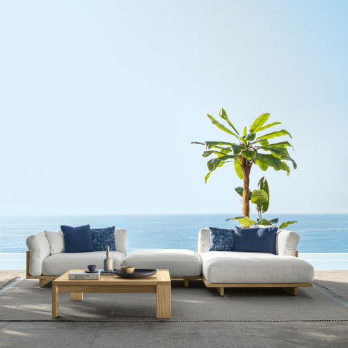 Canapé modulable - ARGO - TALENTI - d'angle / contemporain / de jardin