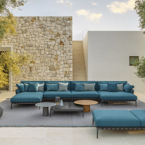 Canapé modulable - SALINAS - TALENTI - contemporain / d'extérieur / en tissu