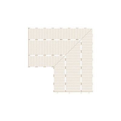 Caillebotis en porcelaine - IP900K - Serapool - pour piscine