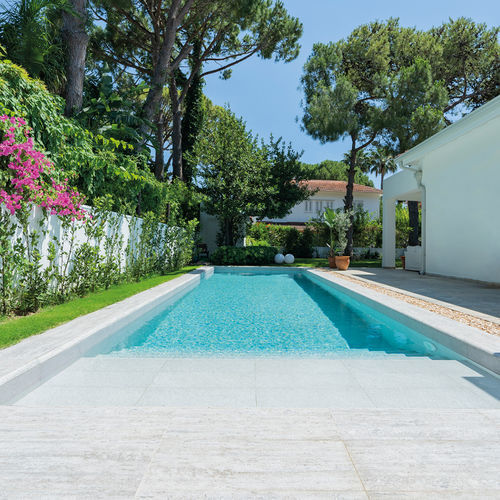 Carrelage en porcelaine - SNOW  - Serapool - d'intérieur / de piscine / de sol