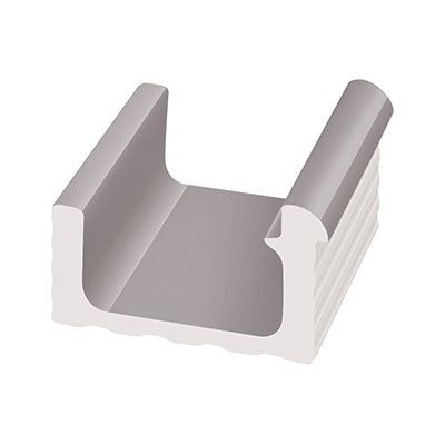 Caniveau pour piscine - KP109.1 - Serapool - gris / d'angle