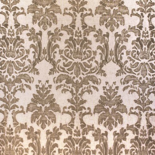 Tissu pour rideaux - LOTHIAN  - MASTRO RAPHAEL - à motif damas / en coton / en lin