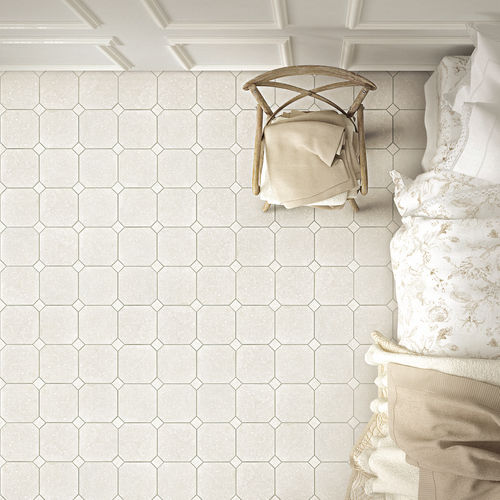 Carrelage en céramique - GEO TERRAZZO - Arezia - poli / d'intérieur / de sol