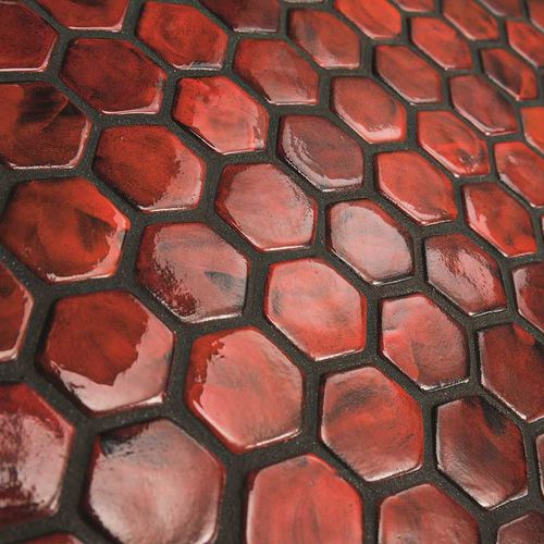 Mosaïque en céramique - ART DECO - Arezia - brillante / mate / d'intérieur