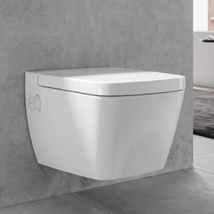 WC suspendu - TECEONE - TECE - en céramique / moderne