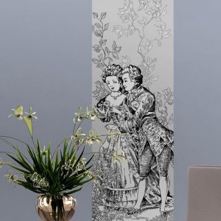 Papier peint classique - AQUILIA - DECLIK - motif toile de jouy / non tissé