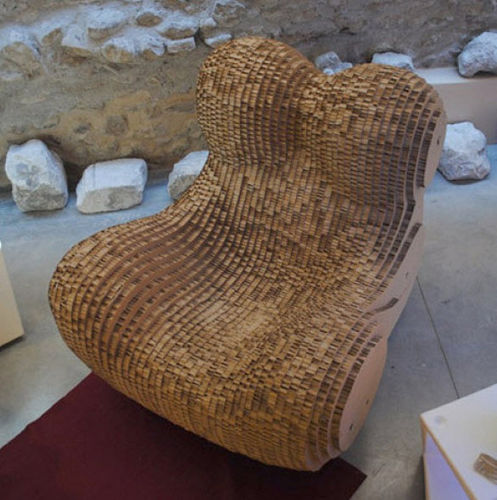 Fauteuil contemporain - GAETANA - drydesign - en carton
