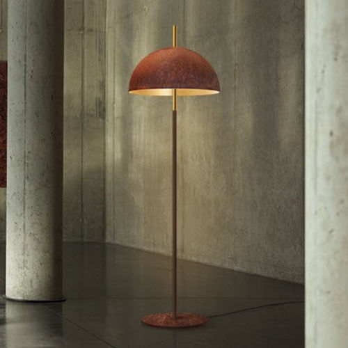 Lampe sur pied - THE QUEEN - Mammalampa - en acier / en Goldflex® / en Solid Surface