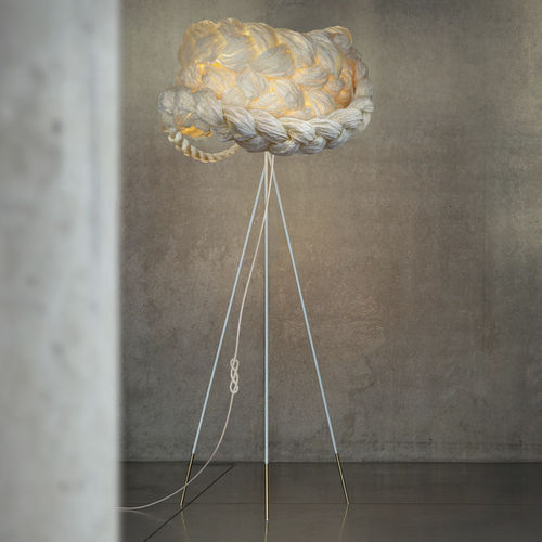 Lampe sur pied - THE BRIDE - Mammalampa - en acier peint / en papier / design original