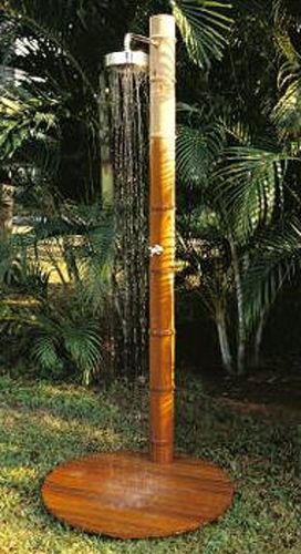 Douche de jardin en teck - WAIMEA - HONEYMOON