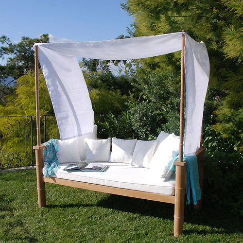 Canapé classique - EEVA - HONEYMOON - de jardin / en lin / à baldaquin