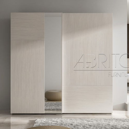 Armoire contemporaine - FULLDRESS : 03 - A. Brito - en bois / à portes battantes / avec miroir