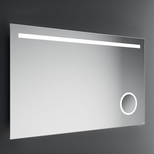 Miroir de salle de bain mural - ISOLA / ISOLA+ - Inda - contemporain / rectangulaire / en aluminium