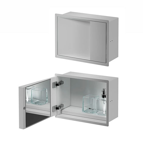 Meuble de salle de bain contemporain - A80750 - Inda - résidentiel / en inox / laqué