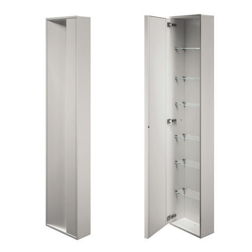 Meuble de salle de bain contemporain - A8037A - Inda - résidentiel / en inox / en verre