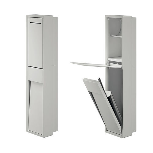 Meuble de salle de bain tout-en-un - A8086C - Inda - design / pour toilette / en papier