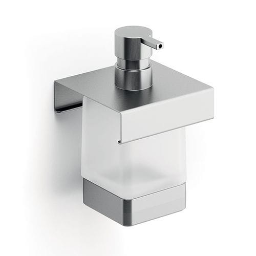 Distributeur de savon professionnel - A8812M - Inda - mural / en verre / en inox brossé