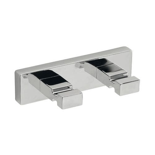 Patère contemporaine - A1820B - Inda - en métal chromé / double / pour hôtel