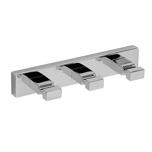 Patère contemporaine - A1820C - Inda - en métal / triple / de salle de bain