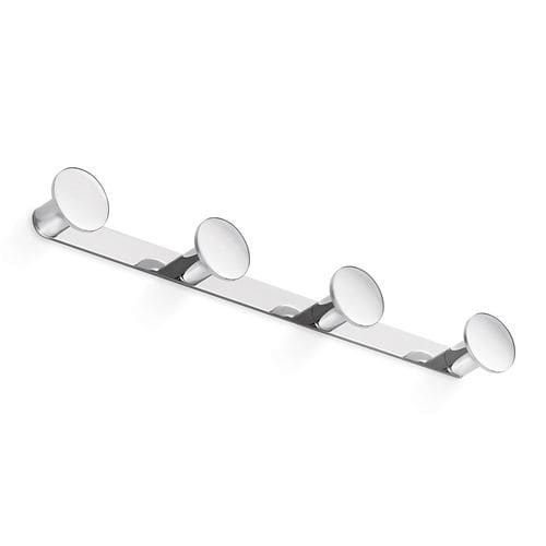 Patère contemporaine - AV120D - Inda - en métal chromé / quadruple / de salle de bain