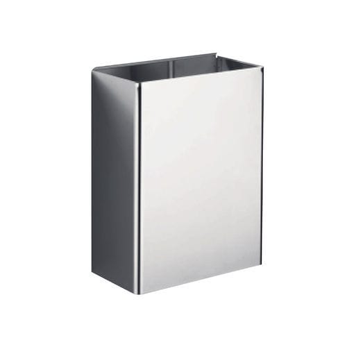 Poubelle en acier inoxydable - AV401D - Inda - en chrome / d'intérieur / murale
