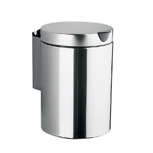 Poubelle de salle de bain - AV602S - Inda - murale / en acier inoxydable / avec couvercle