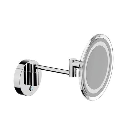 Miroir de salle de bain mural - AV258A - Inda - contemporain / rond / en aluminium