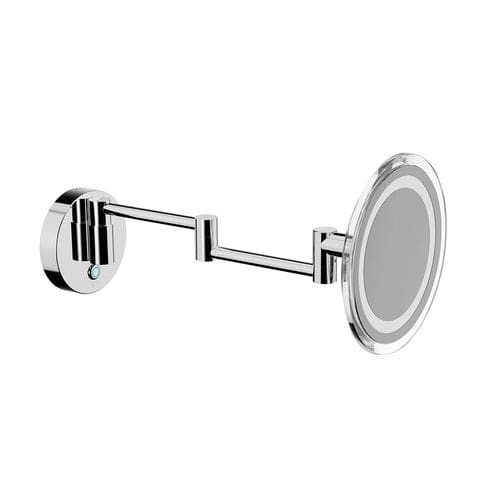 Miroir de salle de bain mural - AV258B - Inda - contemporain / rond / en métal