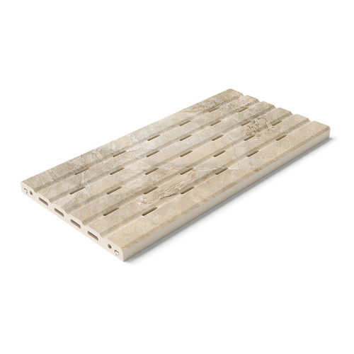 Grille pour caniveau en grès cérame - Cerámica Mayor - pour piscine / de terrasse