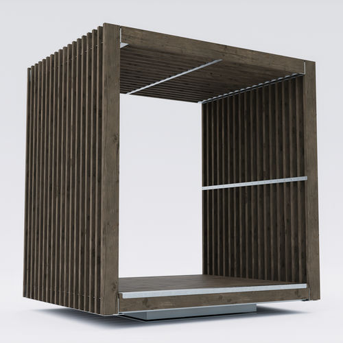 Abri multifonction pour espace public - FIN - Factory Street Furniture