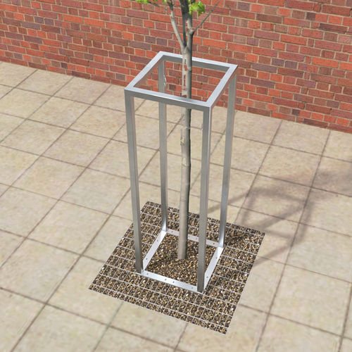 Corset d'arbre en acier galvanisé - SKOP - Factory Street Furniture